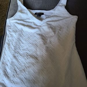 Womens white house black market tank